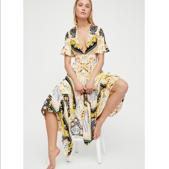 Free People Coco Printed Maxi Dress - Picture 4 of 5